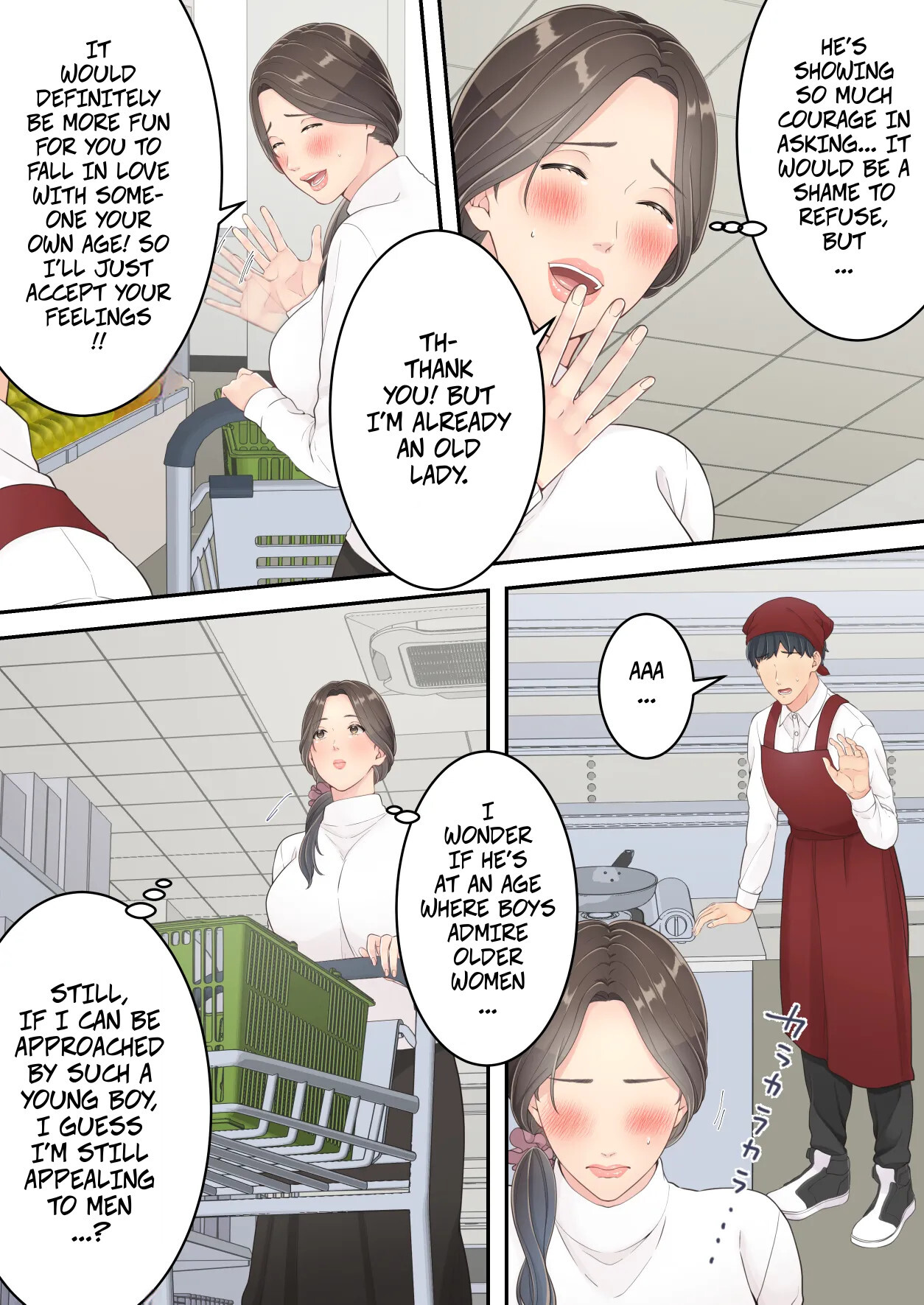 Hentai Manga Comic-A Normal Mother Goes on a Sweet Affair Trip With a Boy the Same Age as Her Son-Read-16
